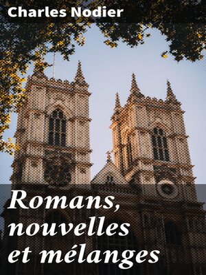 cover image of Romans, nouvelles et mélanges